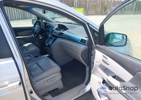 2012 Honda Odyssey Ex-L from USA, damaged, VIN 5FNRL5H66CB076185